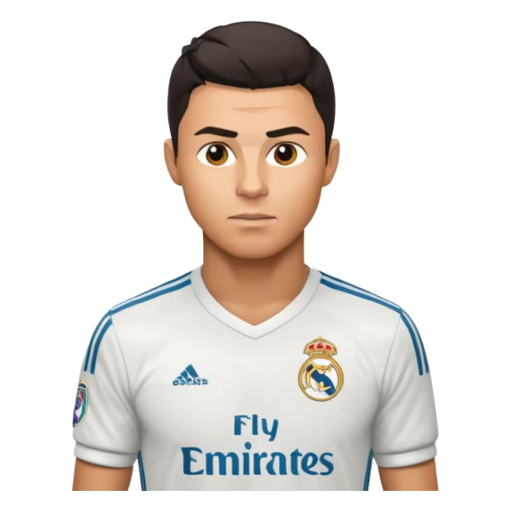 Cr7 en el real Madrid 2017 sticker