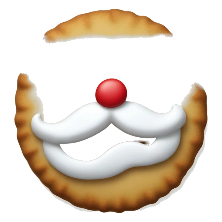 Santa Rudolf Cookies sticker