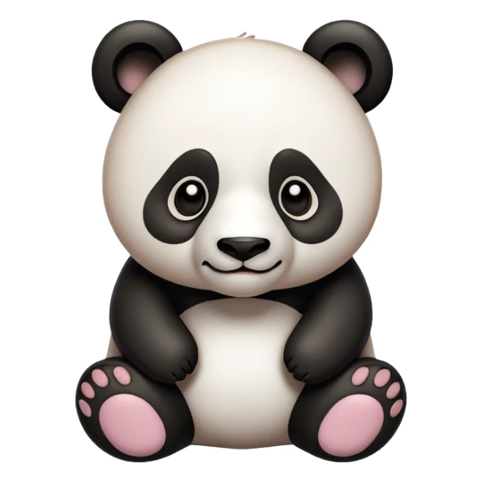 panda sugar sticker