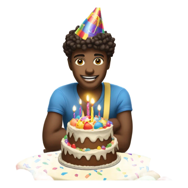 birthday with LIL Moses sticker