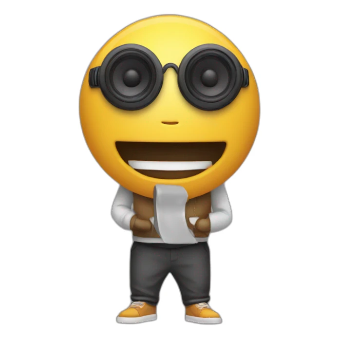 cool speaker sticker