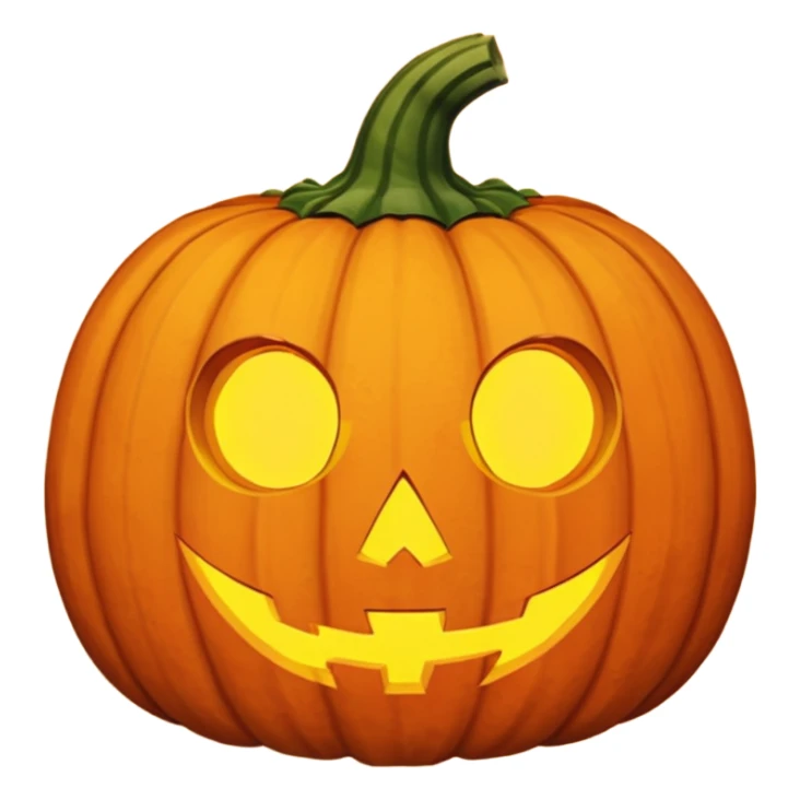 cure hallowen pumpkin sticker