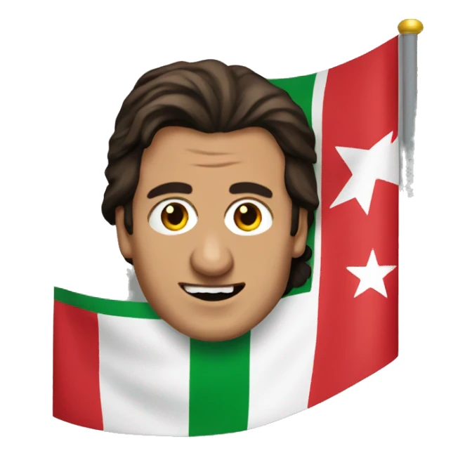 Imran Khan flag sticker