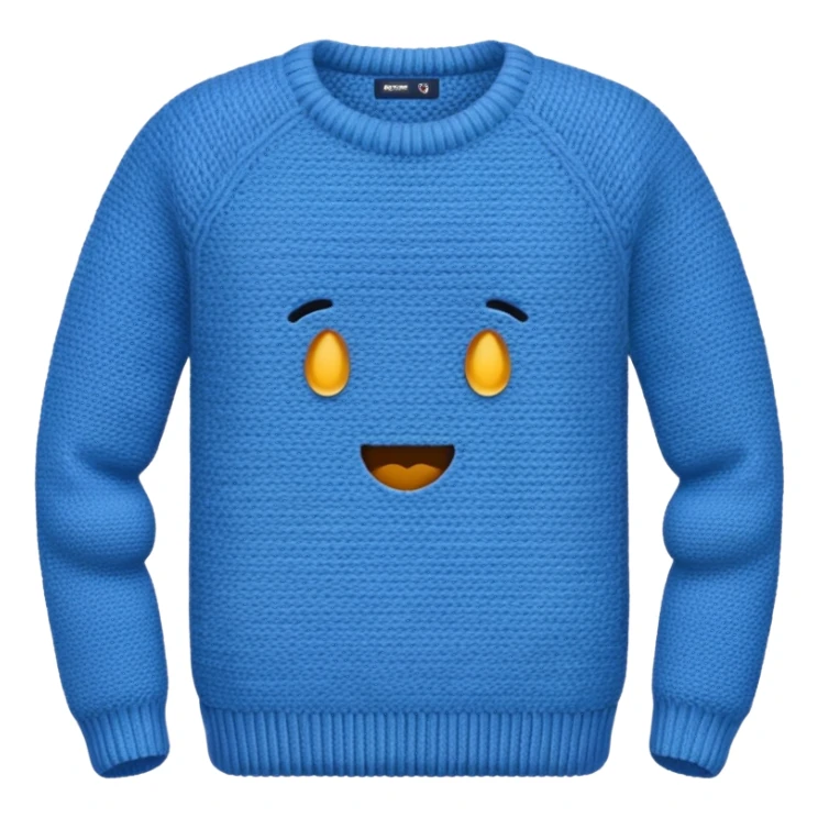 knitted garment sticker