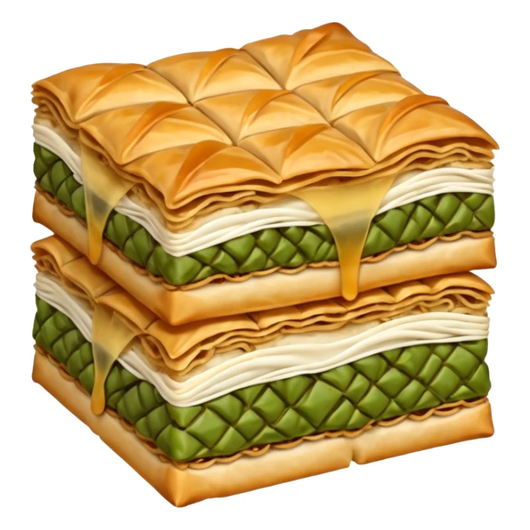 turkish baklava sticker