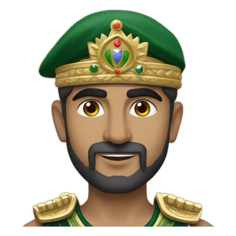 Babar Azam king sticker