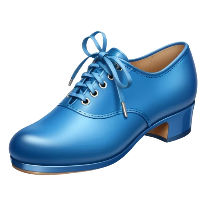 blue tap shoes sticker