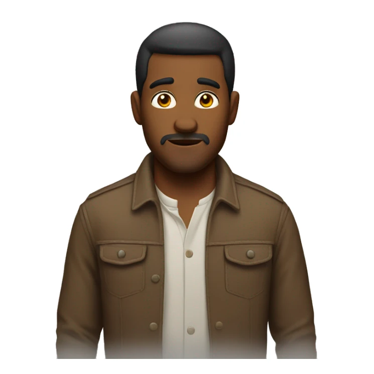 Hombre con hambre sticker