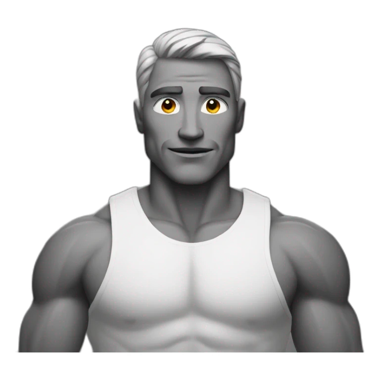 man-muscular sticker