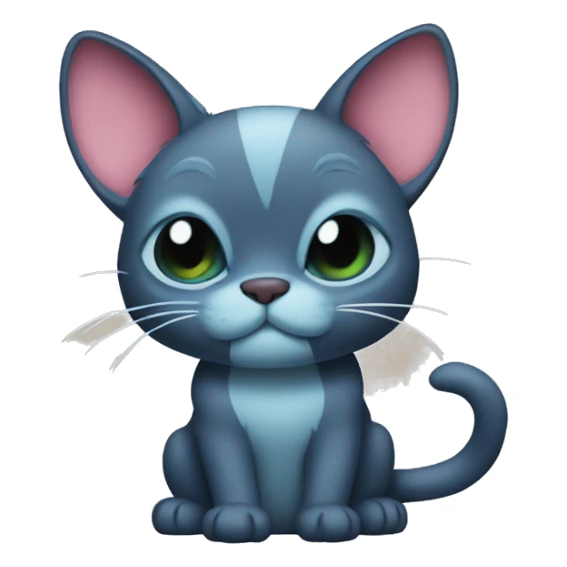 Stich cat sticker