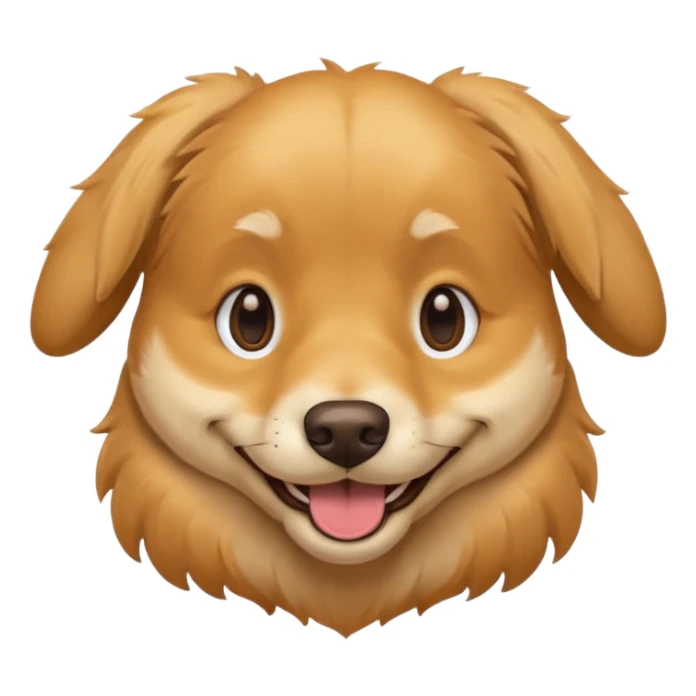 Happy dog sticker