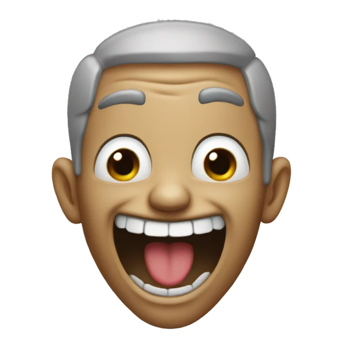 Creepy laugh  sticker