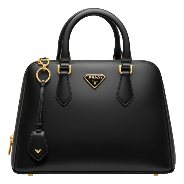 a Prada logo sticker