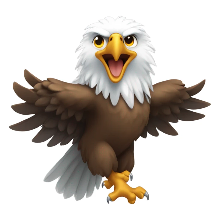 Eagles Flying  sticker
