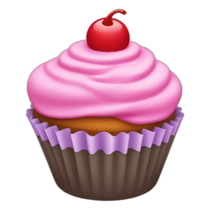 Cup cake sticker