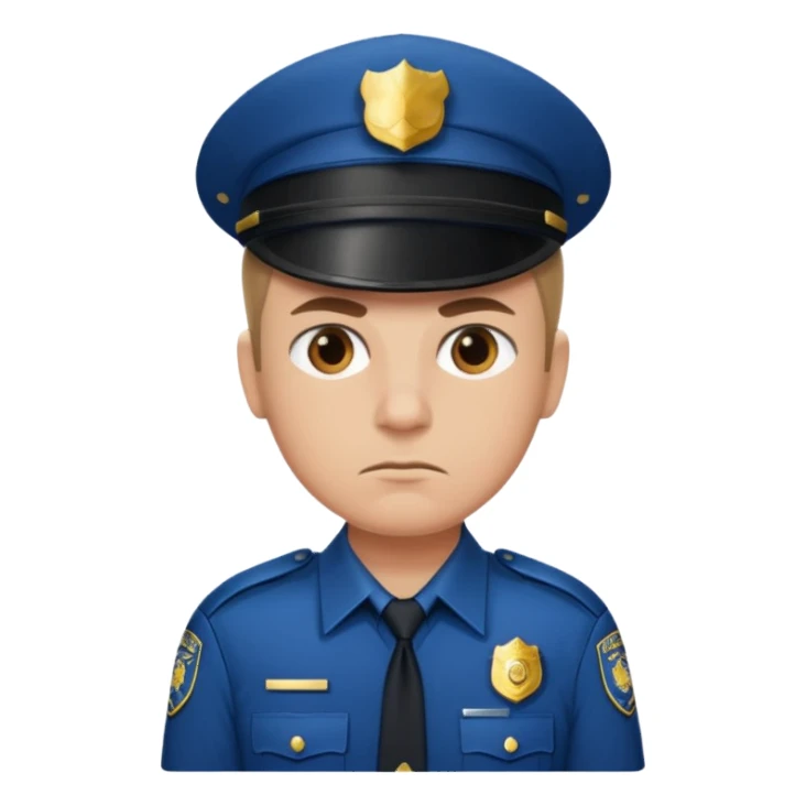 Cop sticker