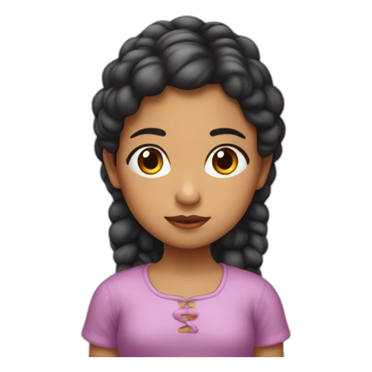 Niña pequeña disfrazada sticker