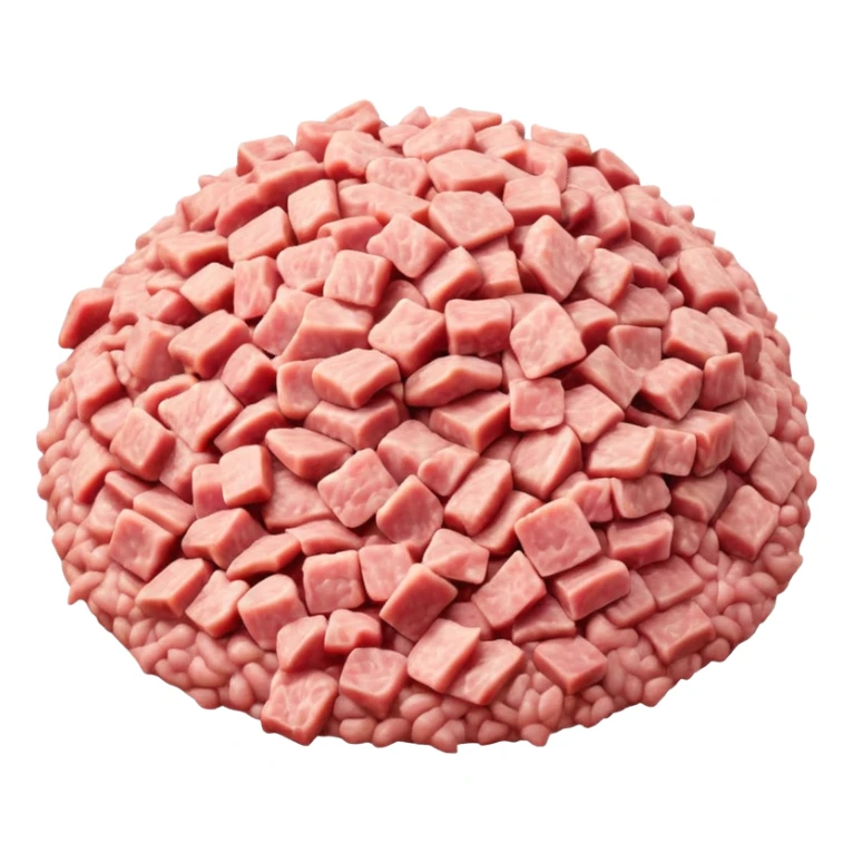 A pack of minced pork sticker