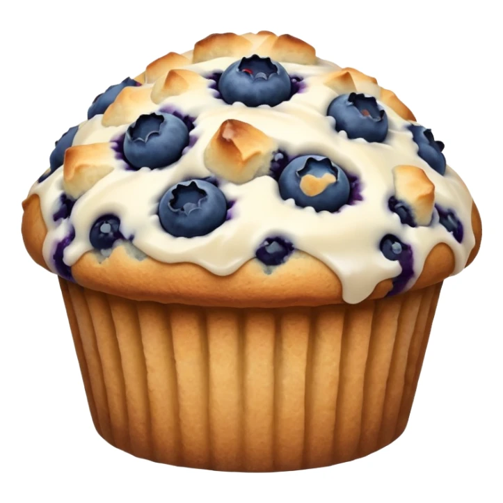 Blue berry muffin  sticker
