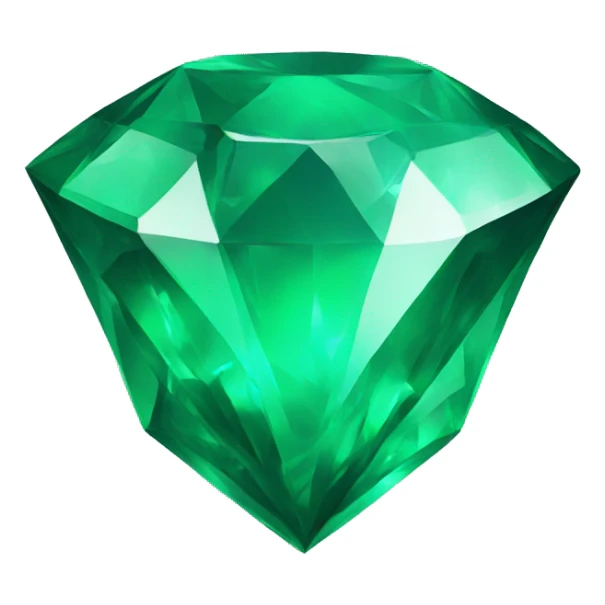 emerald jewel sticker