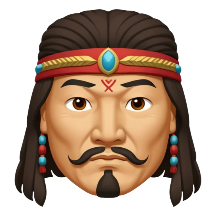 Genghis Khan sticker