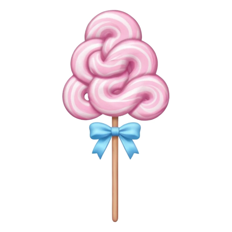 cotton candy stick  sticker