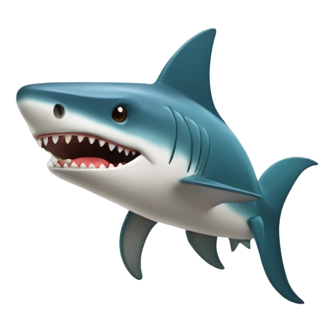 Tiburón con sombrero sticker