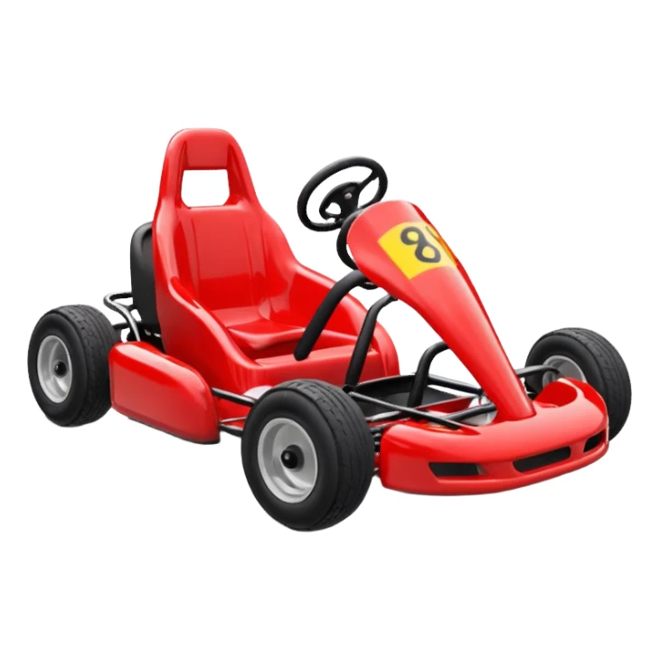 Go kart sticker