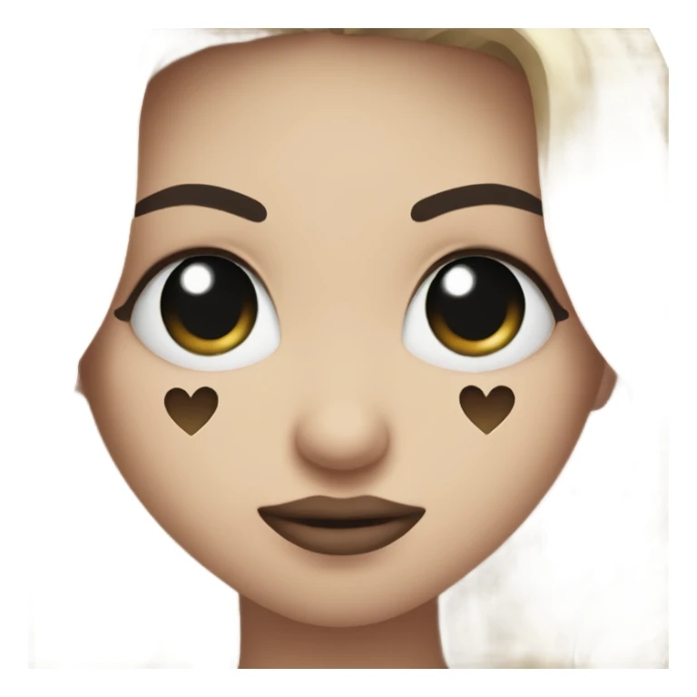 heart eyes with kiss face  sticker