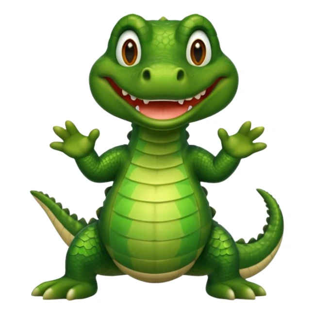 Dancing Gator sticker