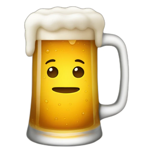 beer mug sticker