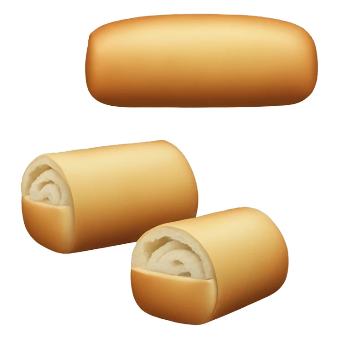 A single Hawaiian roll  sticker