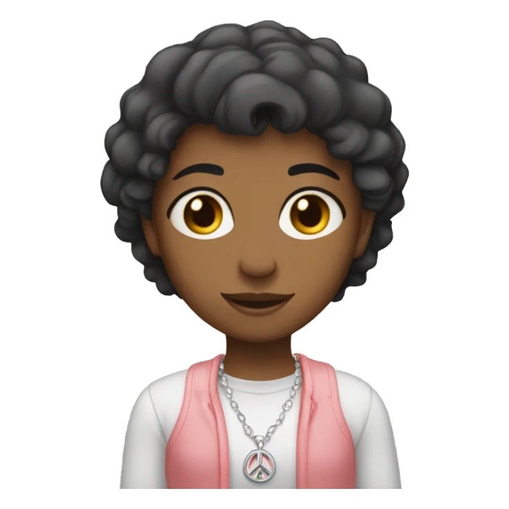 peace crystal young sister nickname  sticker