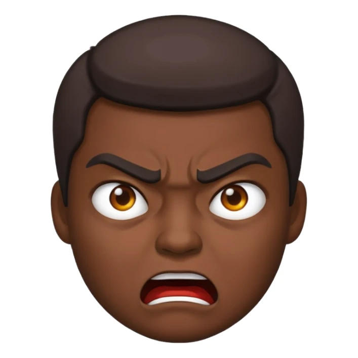 Enojado sticker