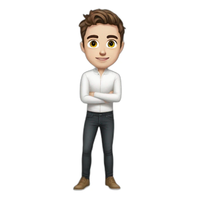 full body crazy charles leclerc sticker