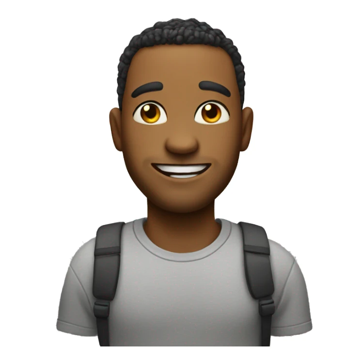 put a smirk on his face sticker