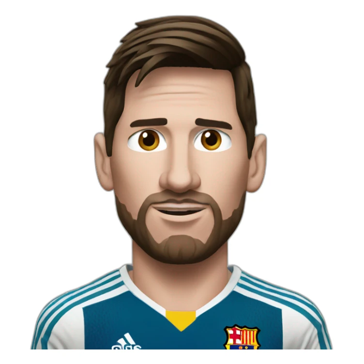 messi world champion sticker