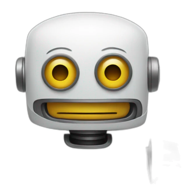 Racism robot sticker