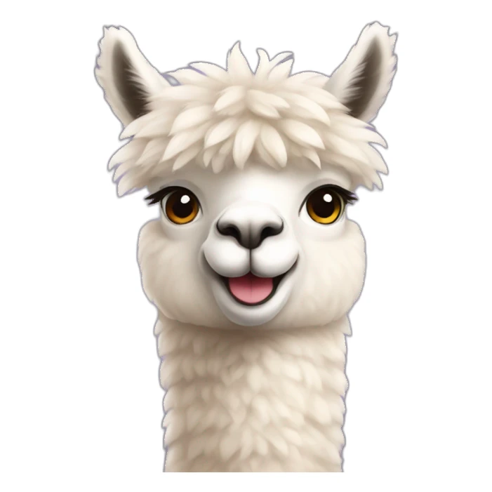 Alpaca cute sticker