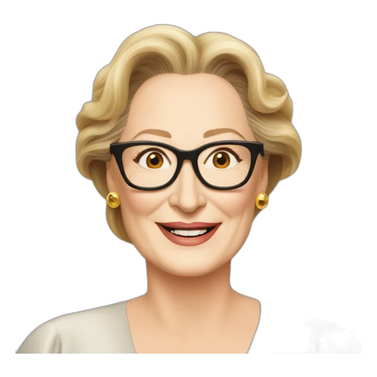 meryl streep that's all sticker