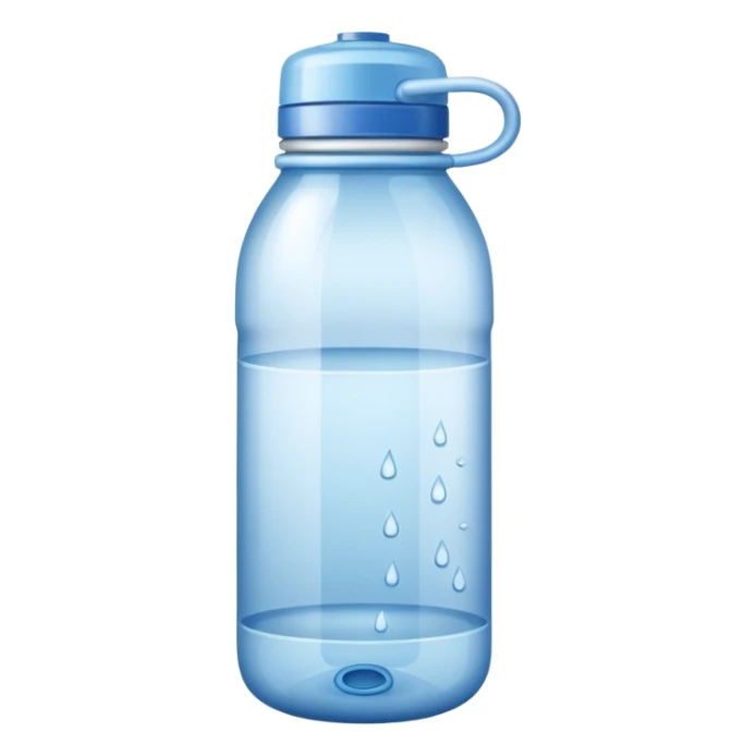 Store bought Water bottle sticker