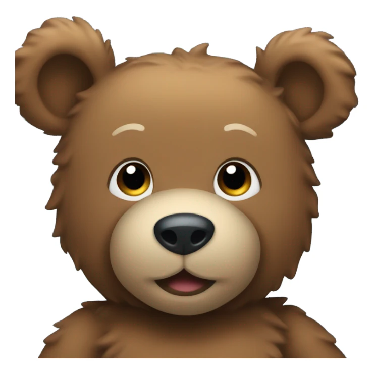 navi blue teddy sticker