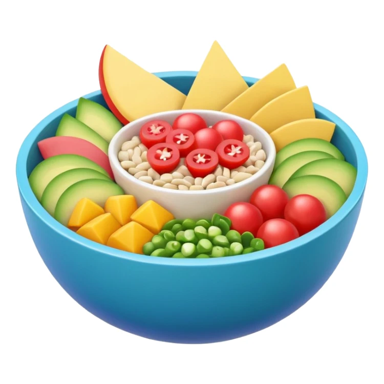 poké bowl sticker