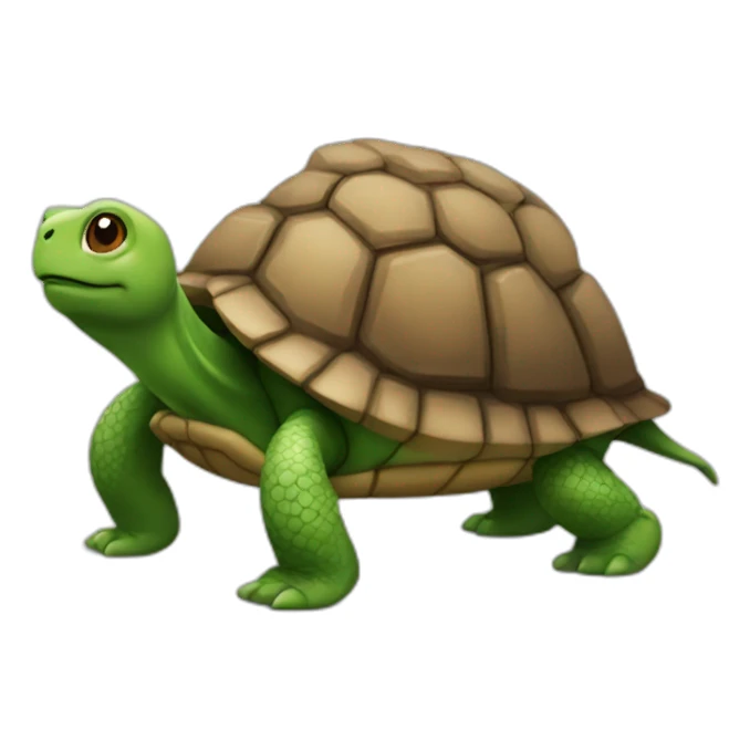 Donald tramp sur tortue sticker