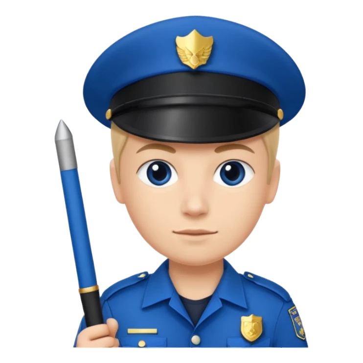 Frontex police guard sticker