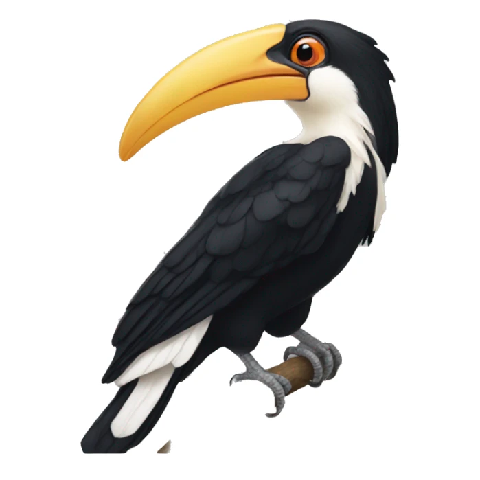 Oriental Pied Hornbill sticker