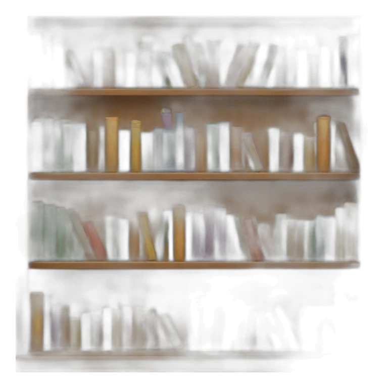 Bookshelf sticker
