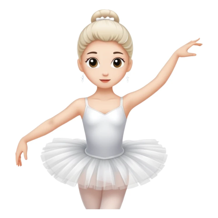 Ballerina sticker