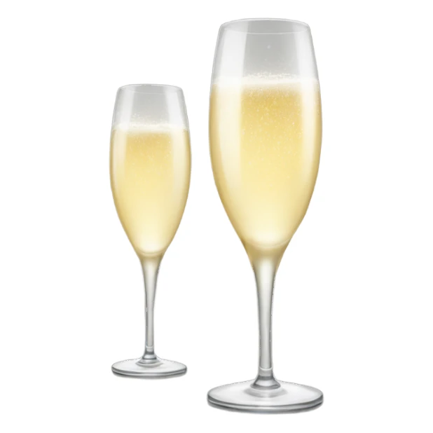 Champagne Christmas  sticker