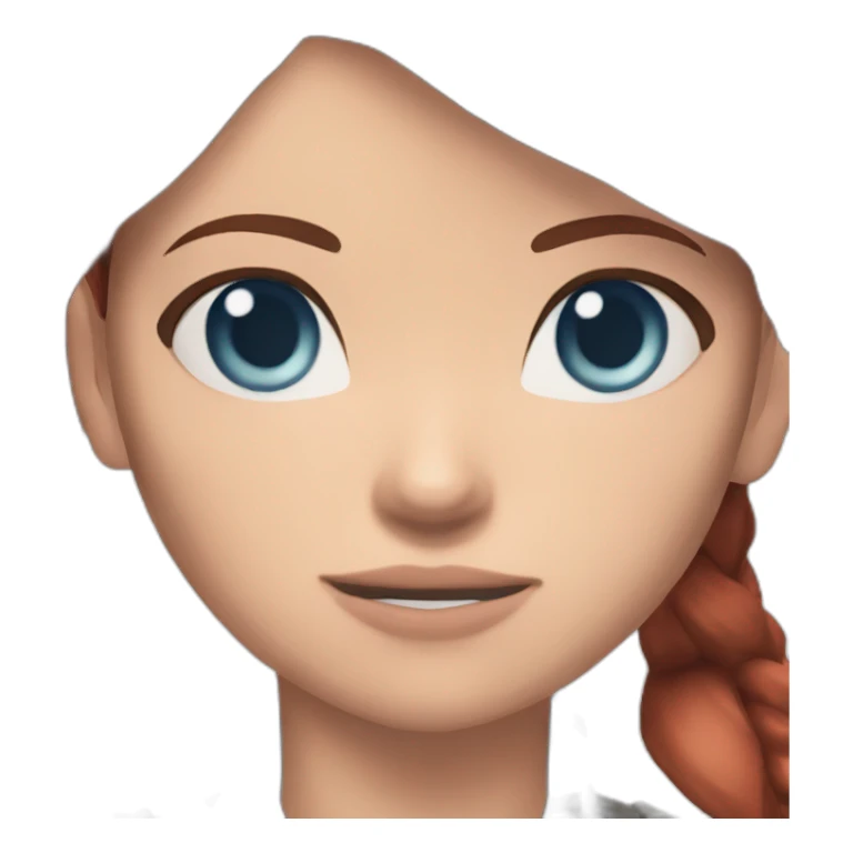 Claire Redfield blue eyes sticker